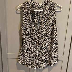 Animal Print Blouse NWT